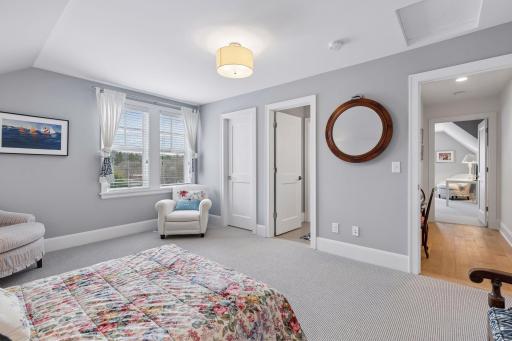 Second bedroom has a walk-in closet and access to the full Jack and Jill bathroom