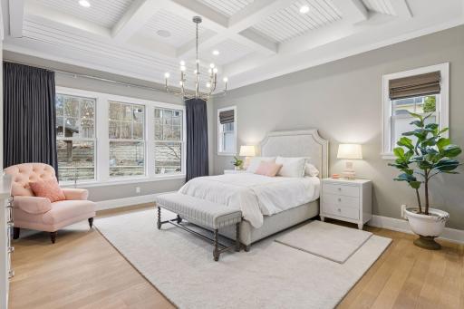 Step into the luxurious primary suite
