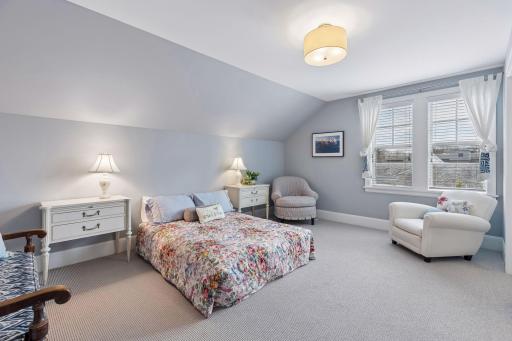 Second bedroom is located on the upper level