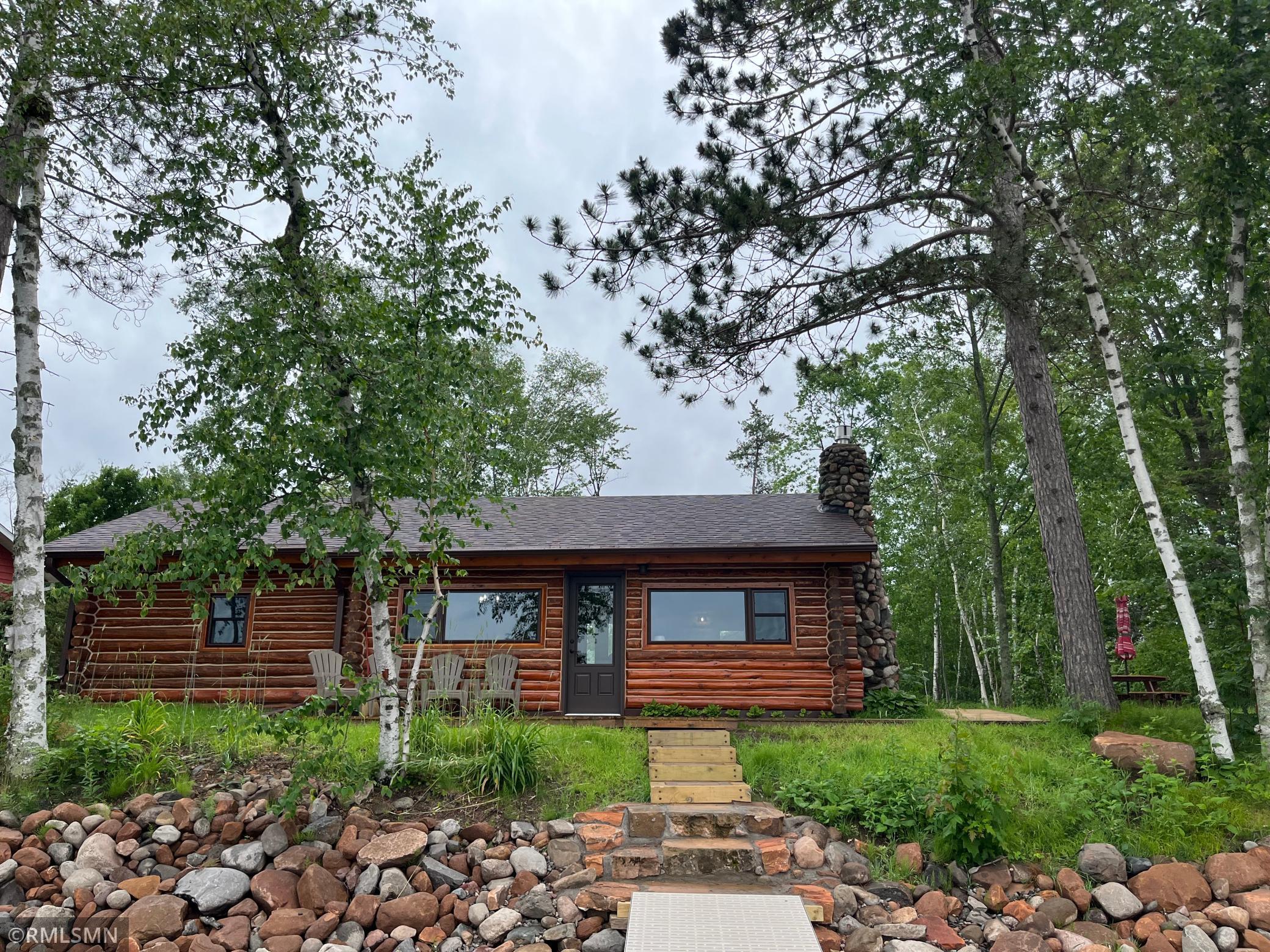 Completely Rebuilt Year Round Log Cabin from the Ground Up in 2022-2024