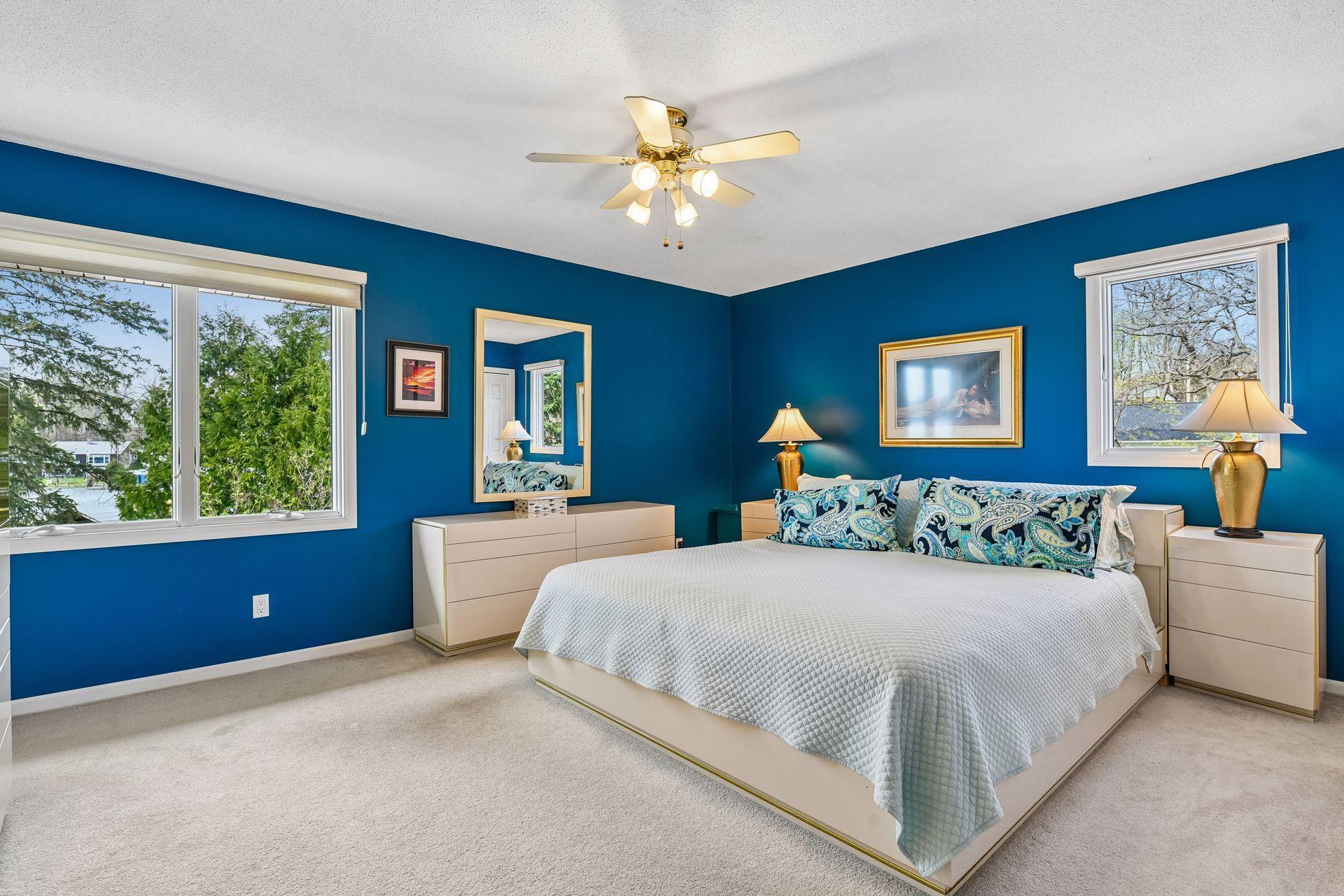 Main bedroom with private bathroom