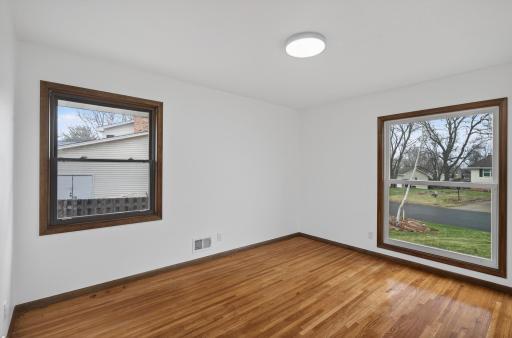 Bedroom 2 on the main floor.
