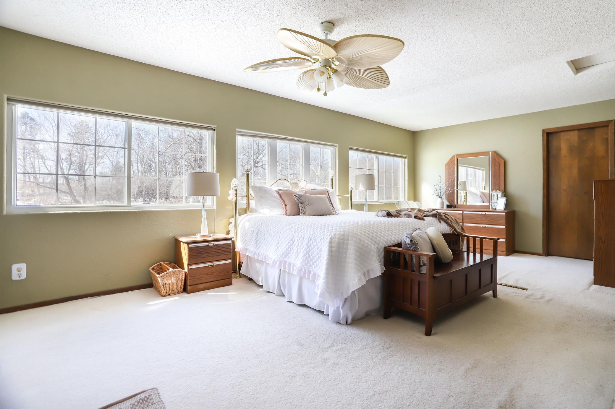 Primary Bedroom West Windows