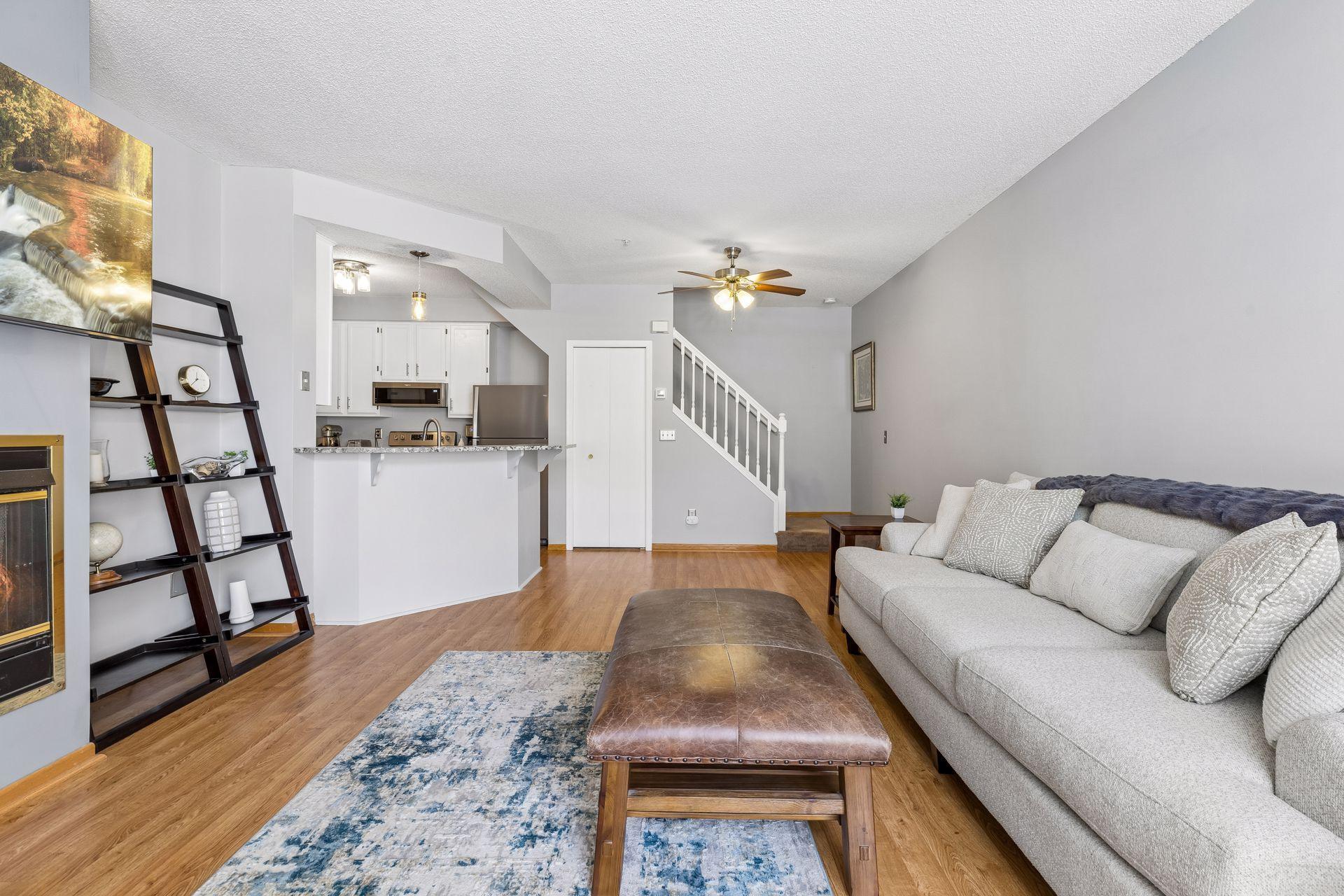 You'll love the easy to clean flooring!