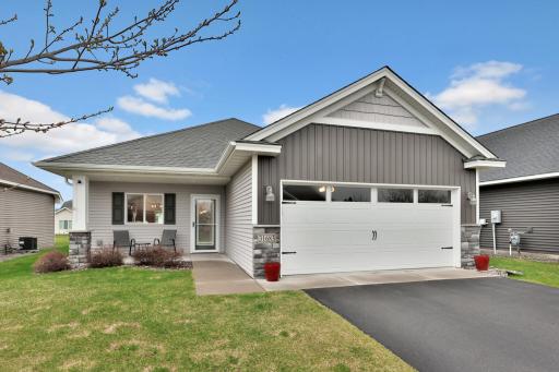 24 x 20 garage with knock down walls and ceiling - generous storage above with pull down stairs