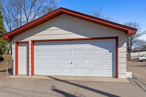 2 Car Detached Garage for inside Parking Available for Tenants, one tenant utilizes this currently