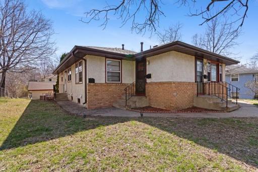 Unit 1 Entrance with side yard - gives you your own space