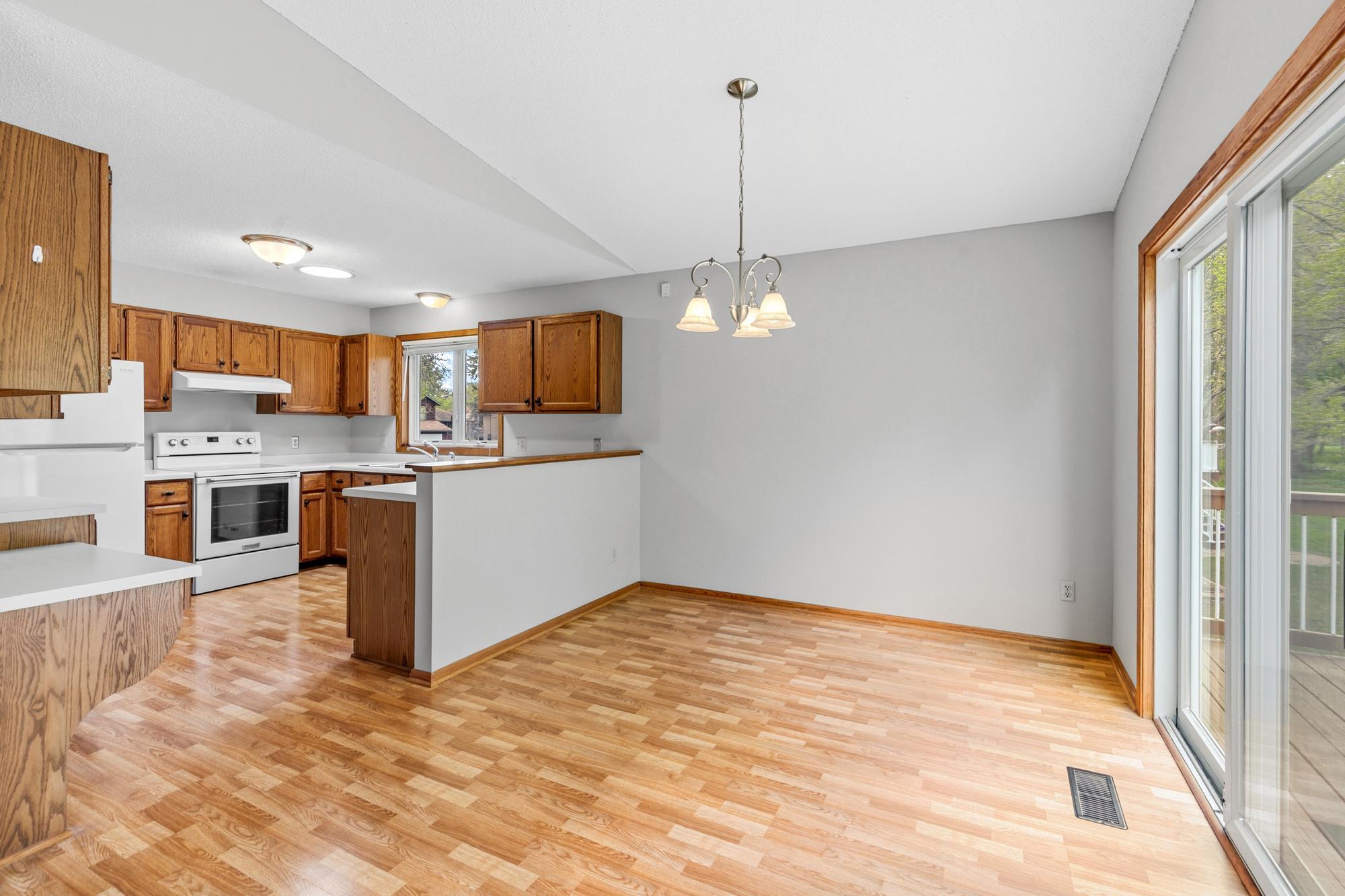 Large dinette area