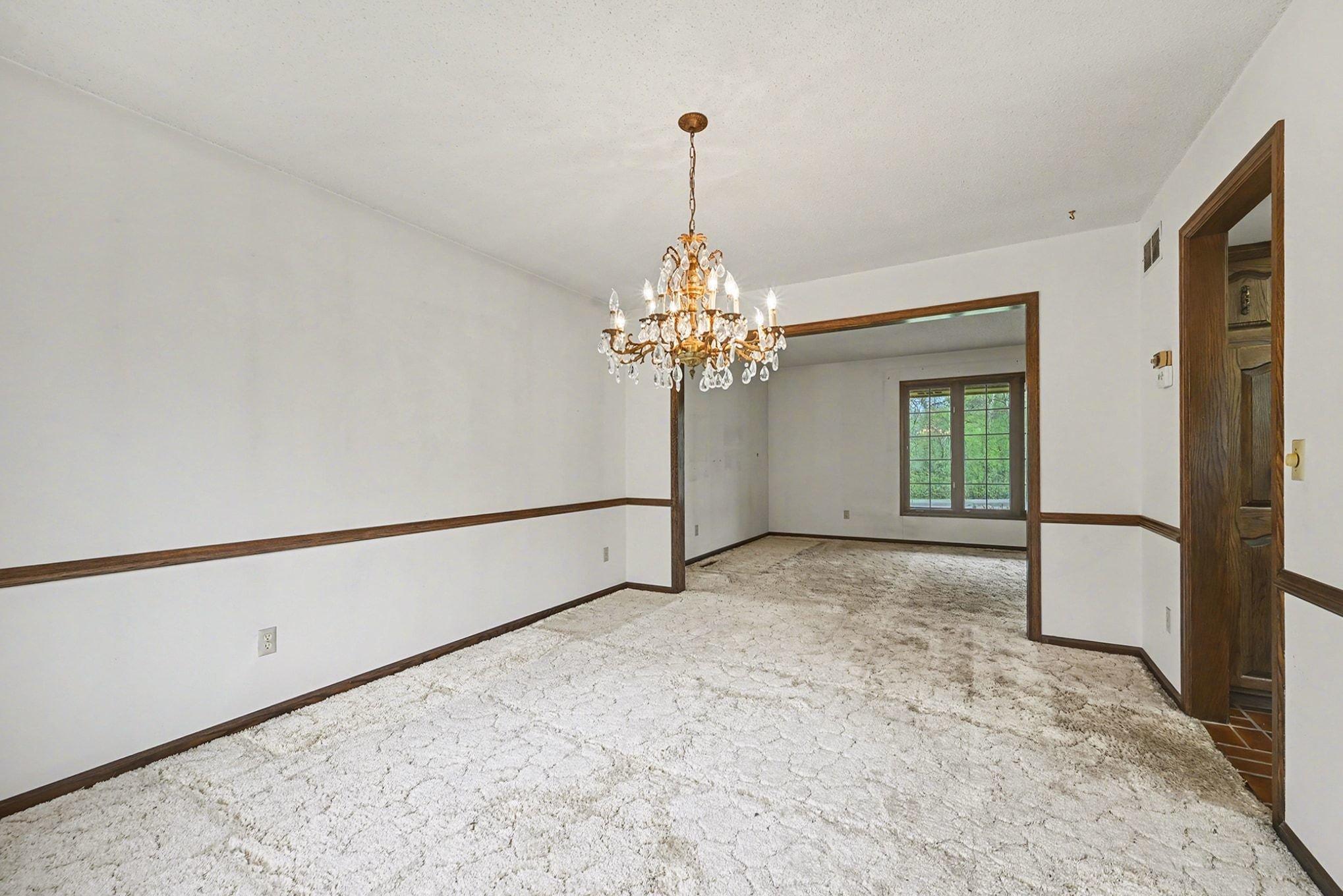 Original chandelier
