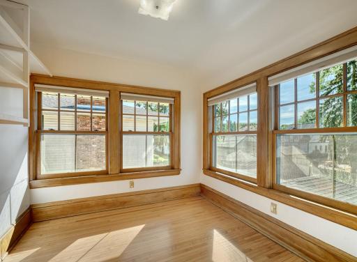 20 - The upstairs sunroom has been used as a bedroom. It would make a glorious, sunny office/ work from home space also.