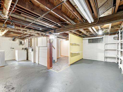 24 - Basement. There's lots of storage space in this clean basement.