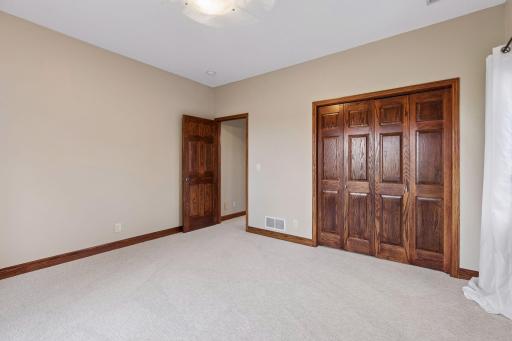 Each bedroom is thoughtfully designed with generous closet space.
