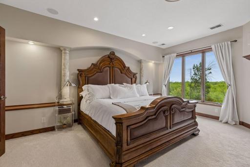 Breathtaking treetop views create a peaceful private retreat.