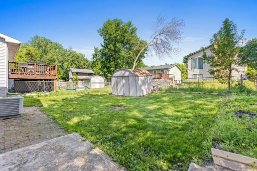 Enjoy a fully fenced yard ideal for kids and pets to run and play.