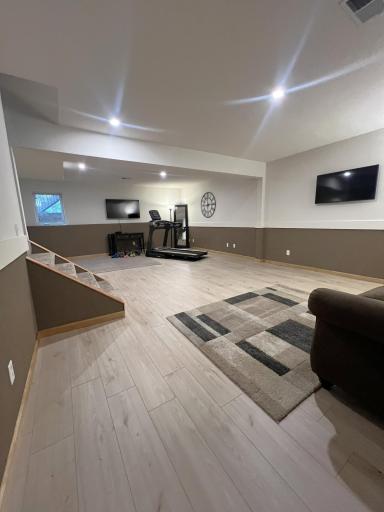 BRAND NEW LVP throughout the whole basement!
