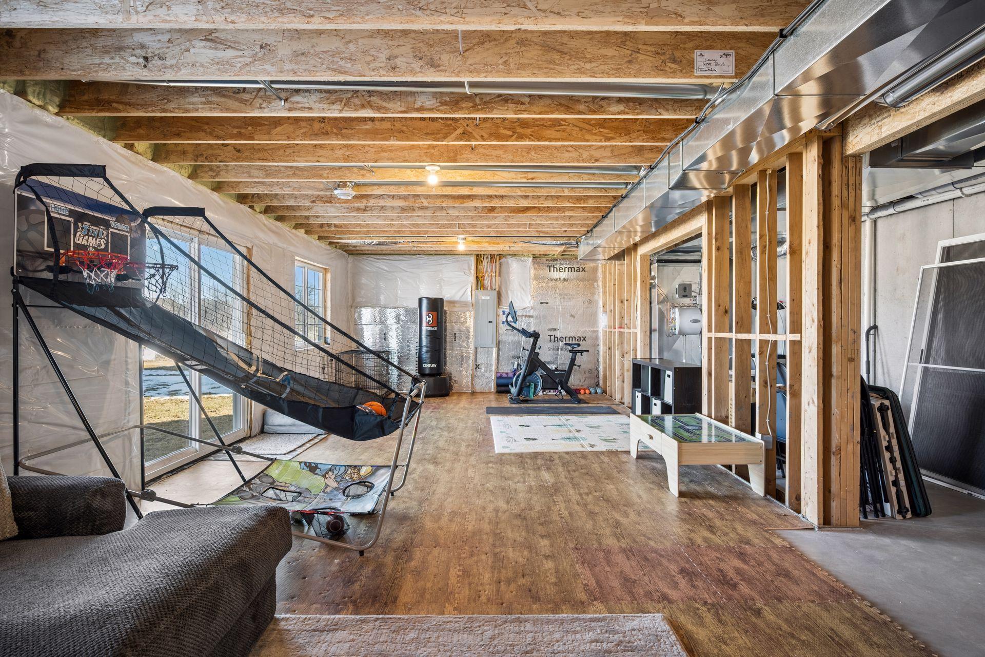 So much potential in the basement!