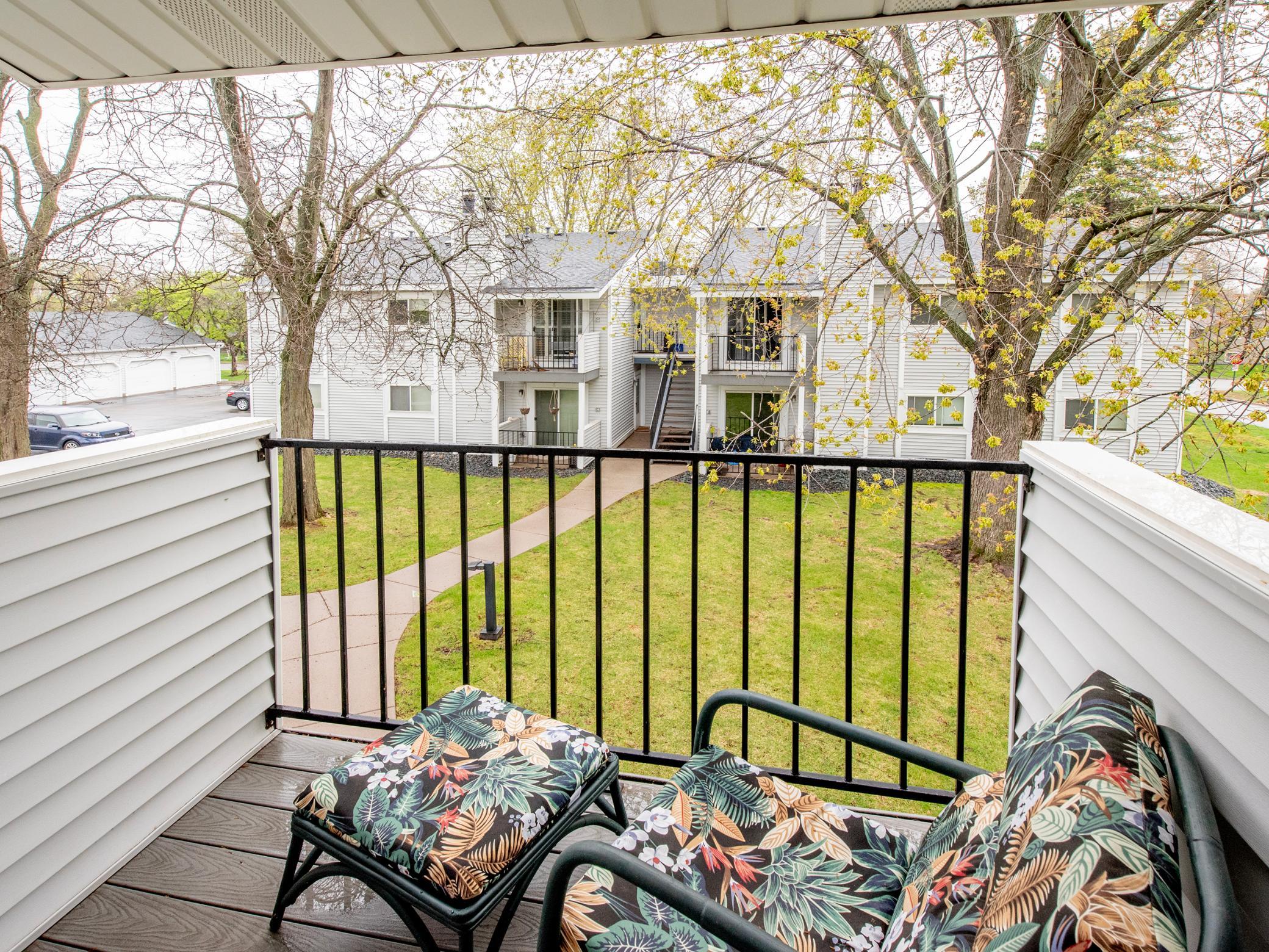 Great time of year for enjoying private outdoor space