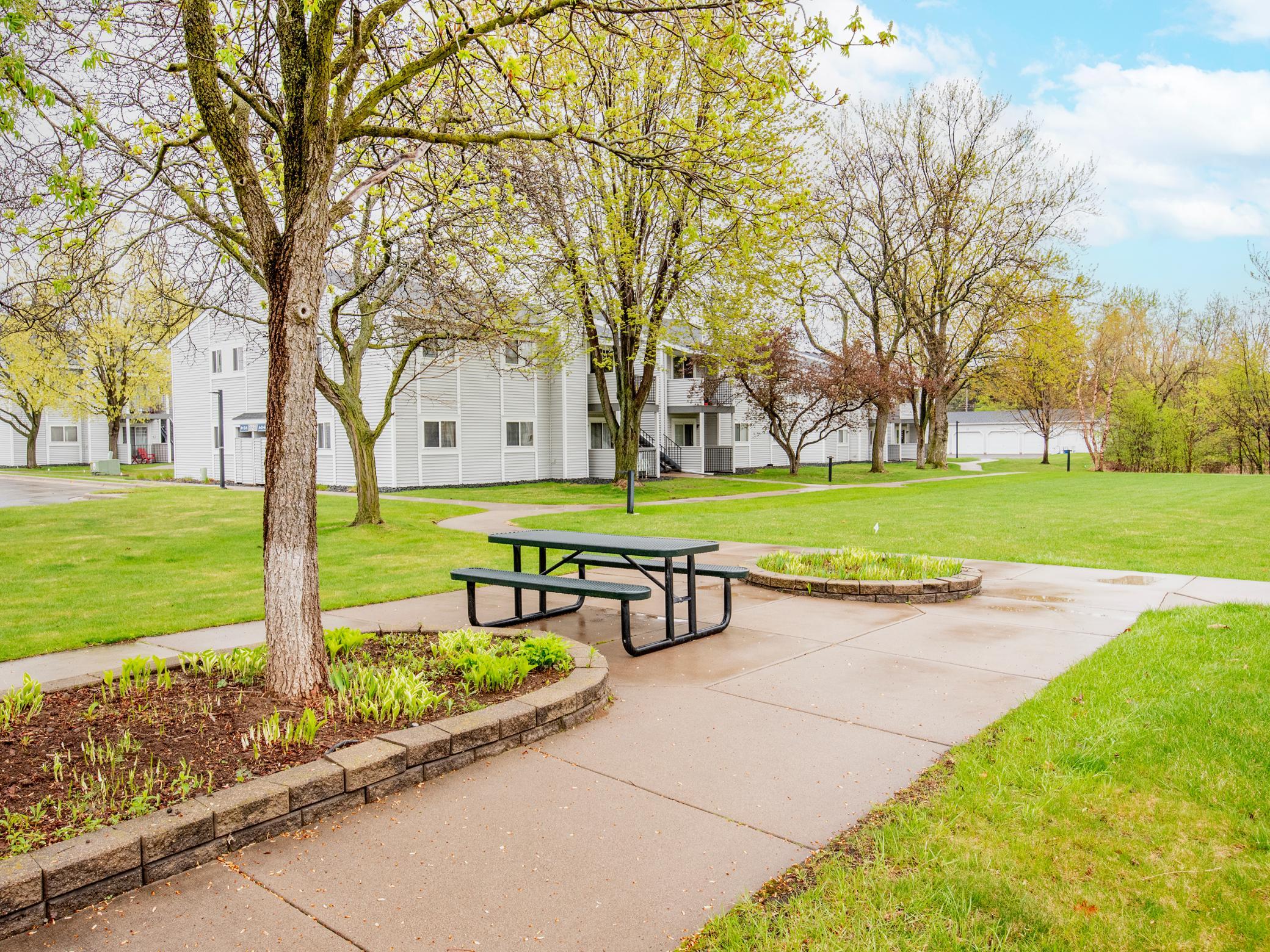 Lots of green space