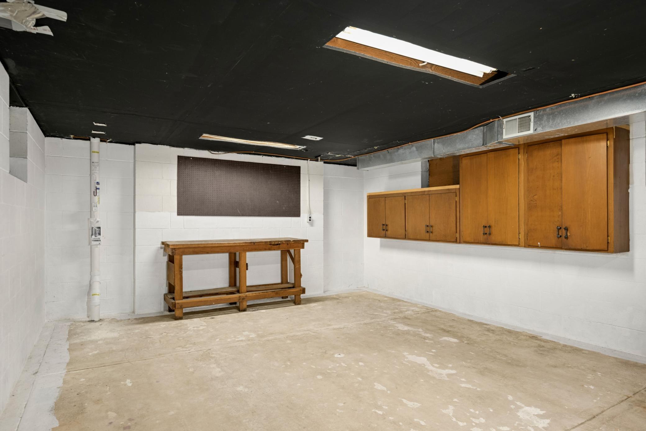 Enourmous unfinished space