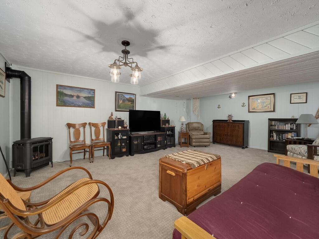 Huge lower level family room