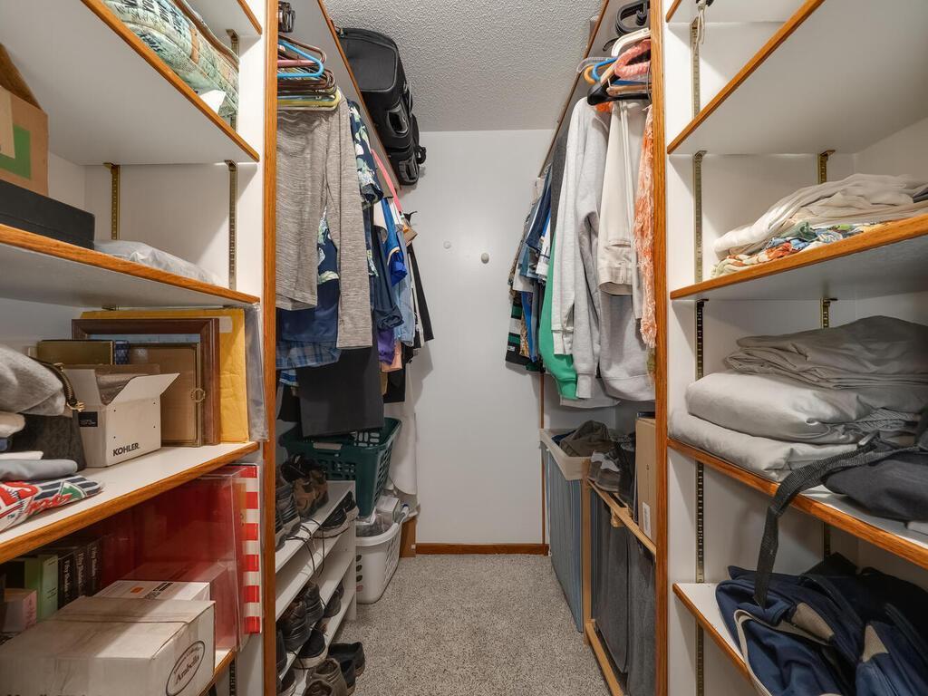 Large walk in closet