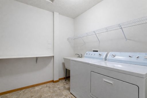 Upper level laundry!