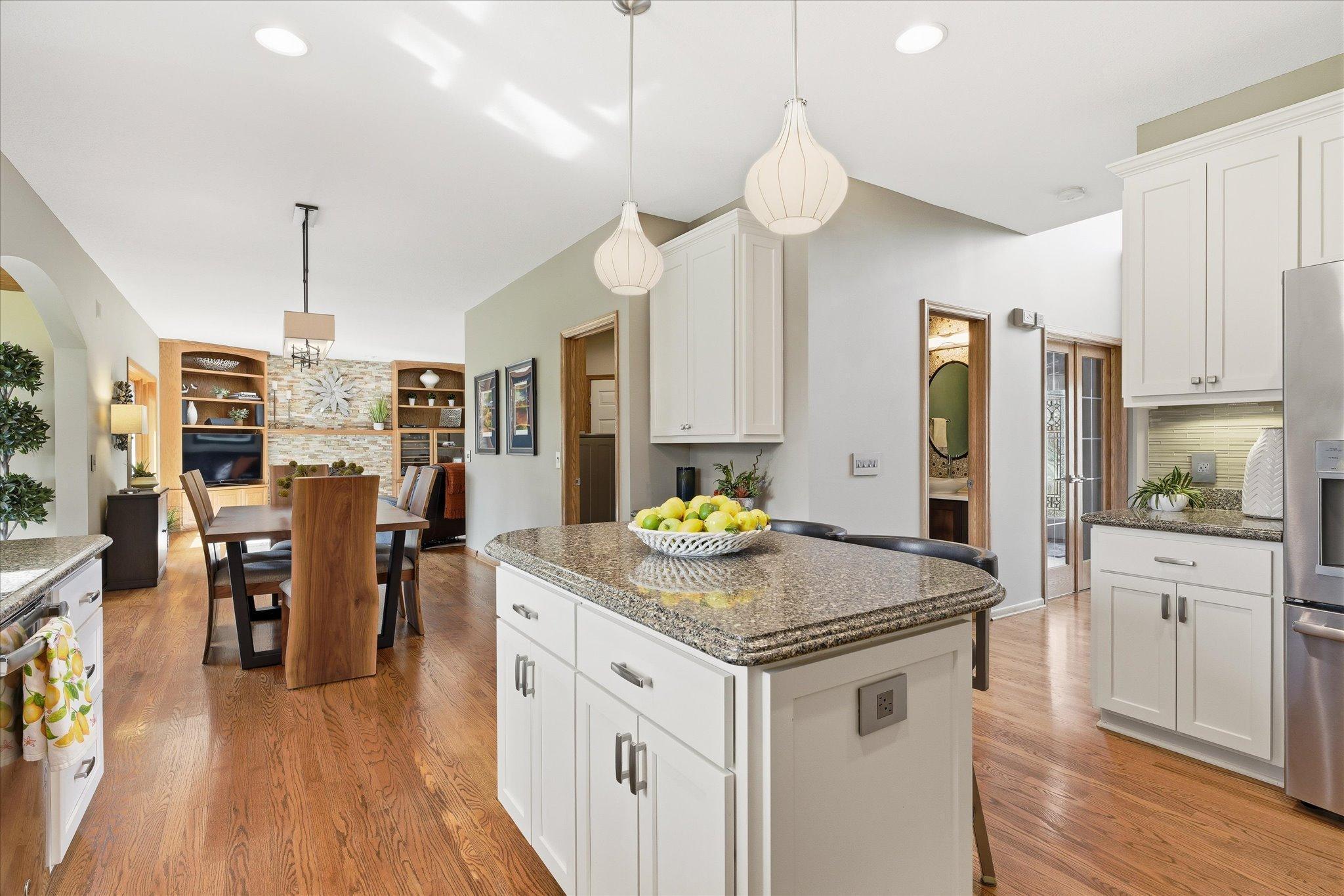 Open concept main floor with a seamless, well deigned flow throughout.