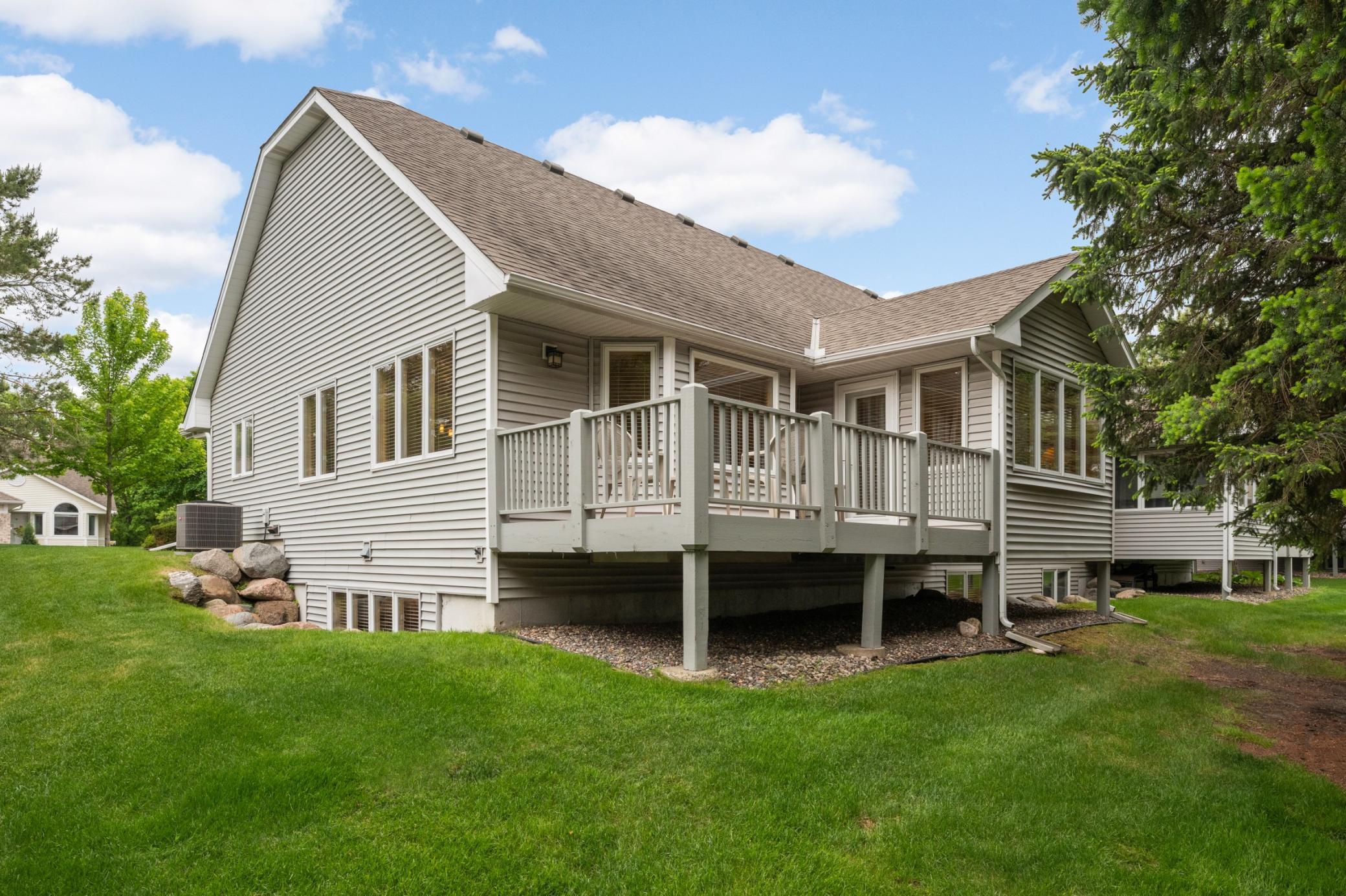 Back of the home