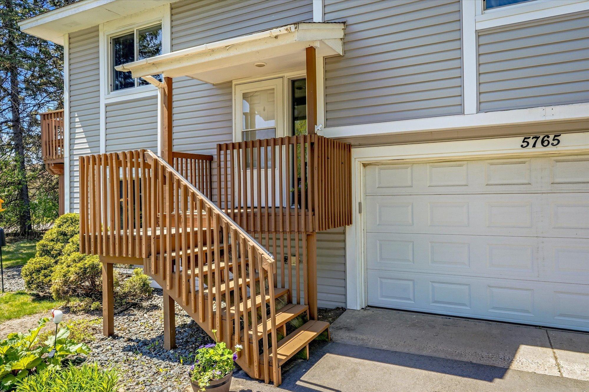 Freshly maintained stair case