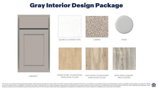 Tastefully designed interior gray color package!