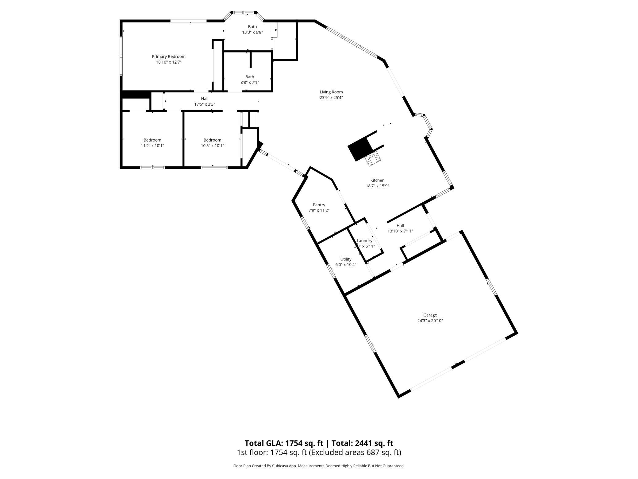 Floor Plan with Measurements