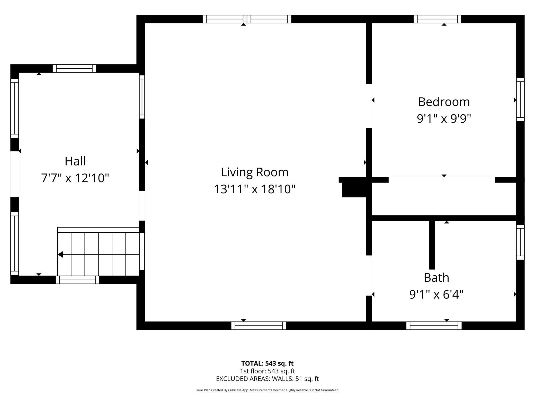 Cabin Floor Plan with Measurements