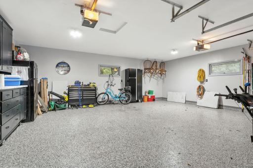 Tons of room for vehicles, bikes and toys.