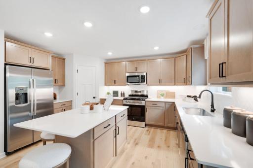 Kitchen - Picture of Model Home.