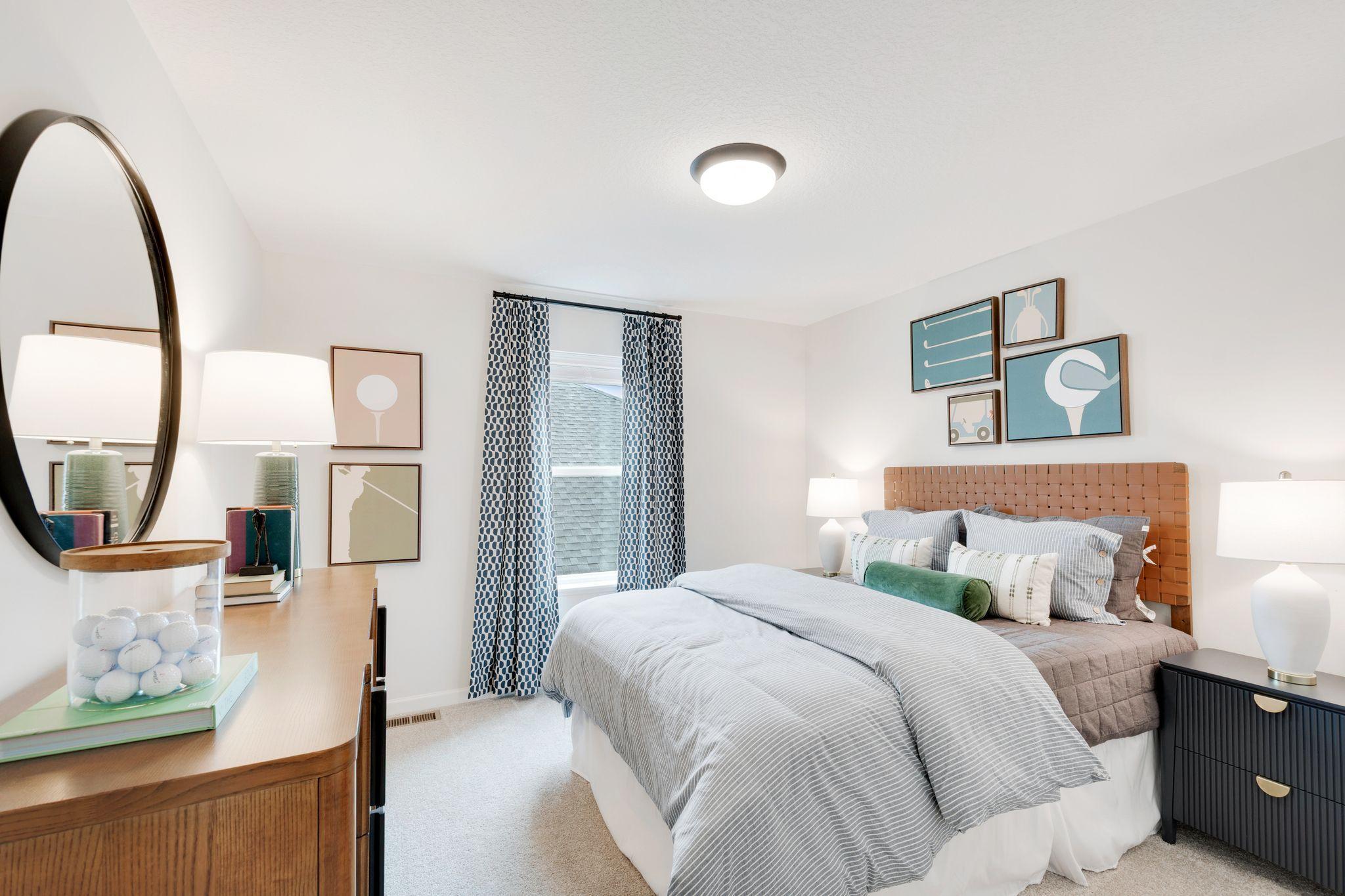 Bedroom - Picture of Model Home.