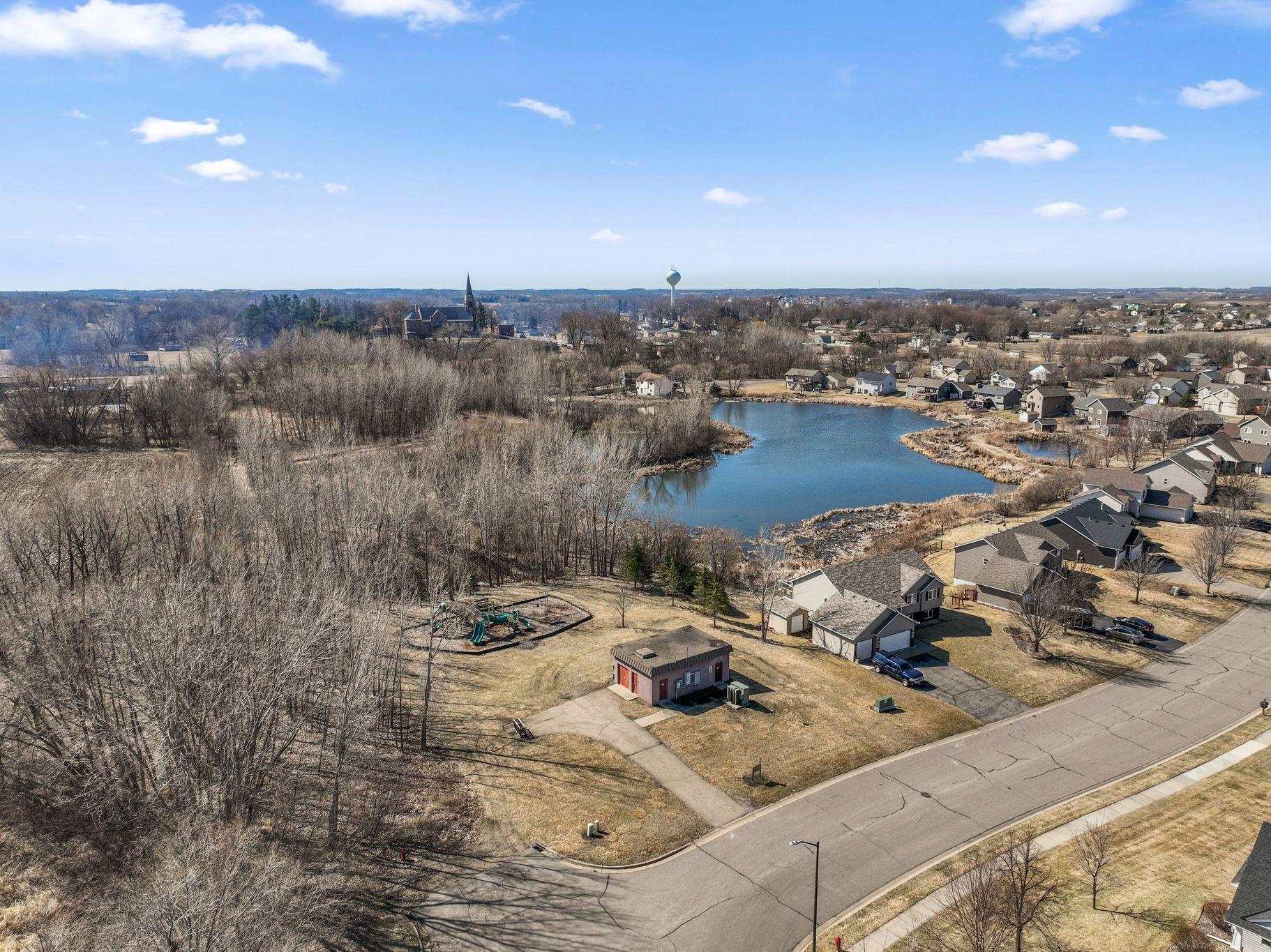 Aerial View of New Market