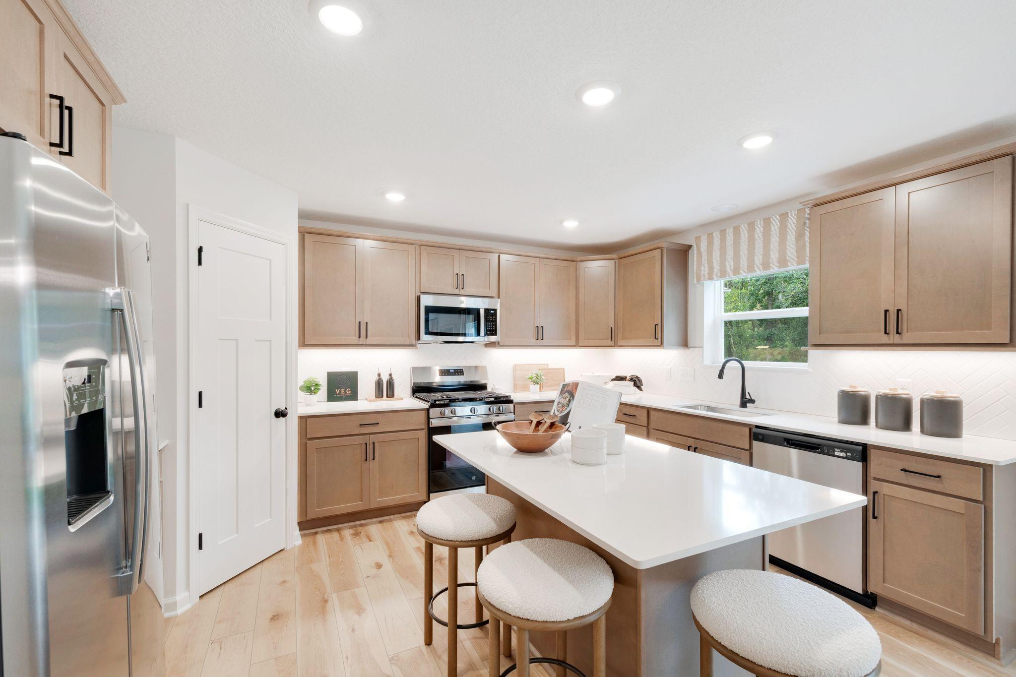 Kitchen - Picture of Model Home.