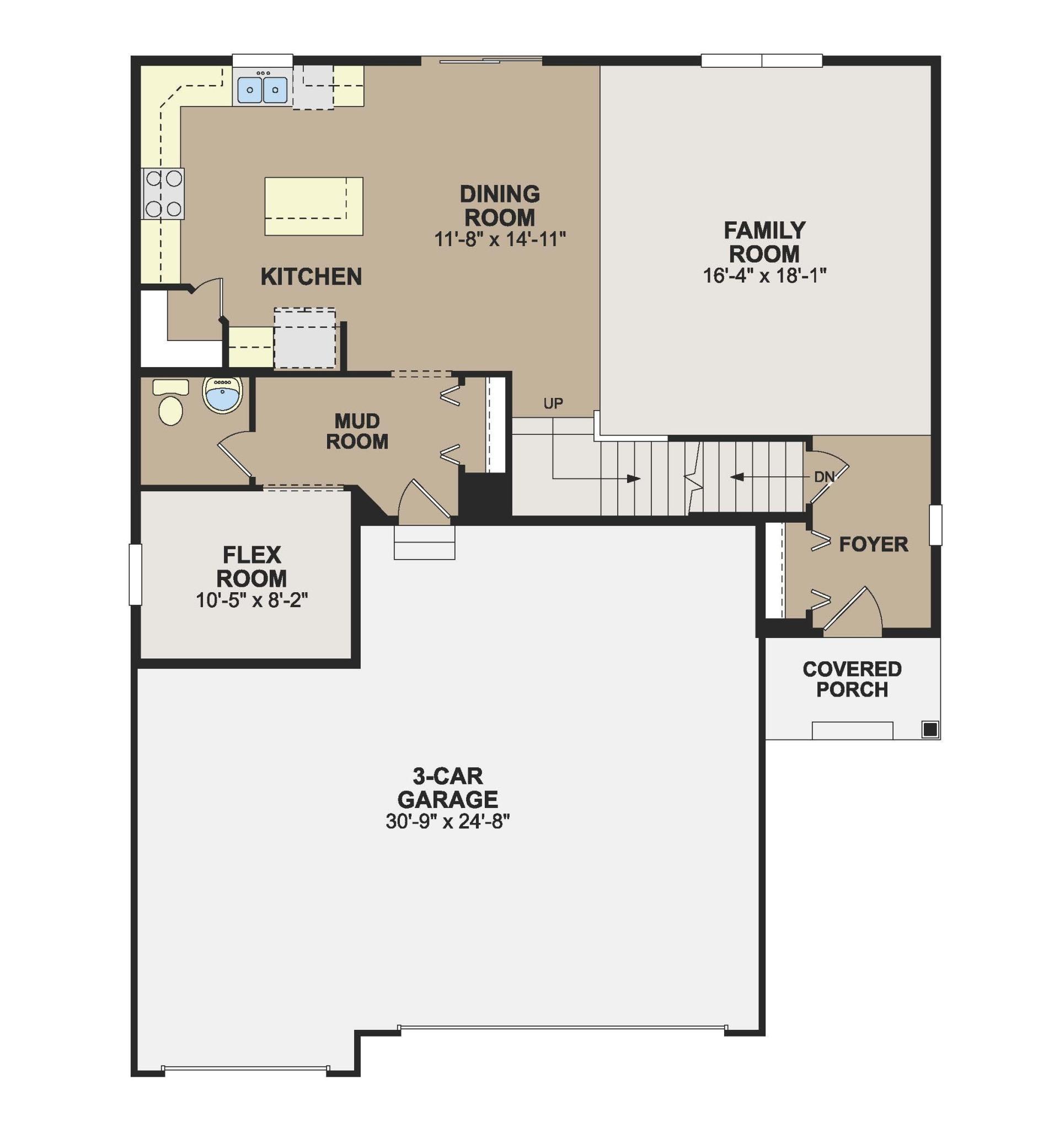 Richmond Plan - Main Level