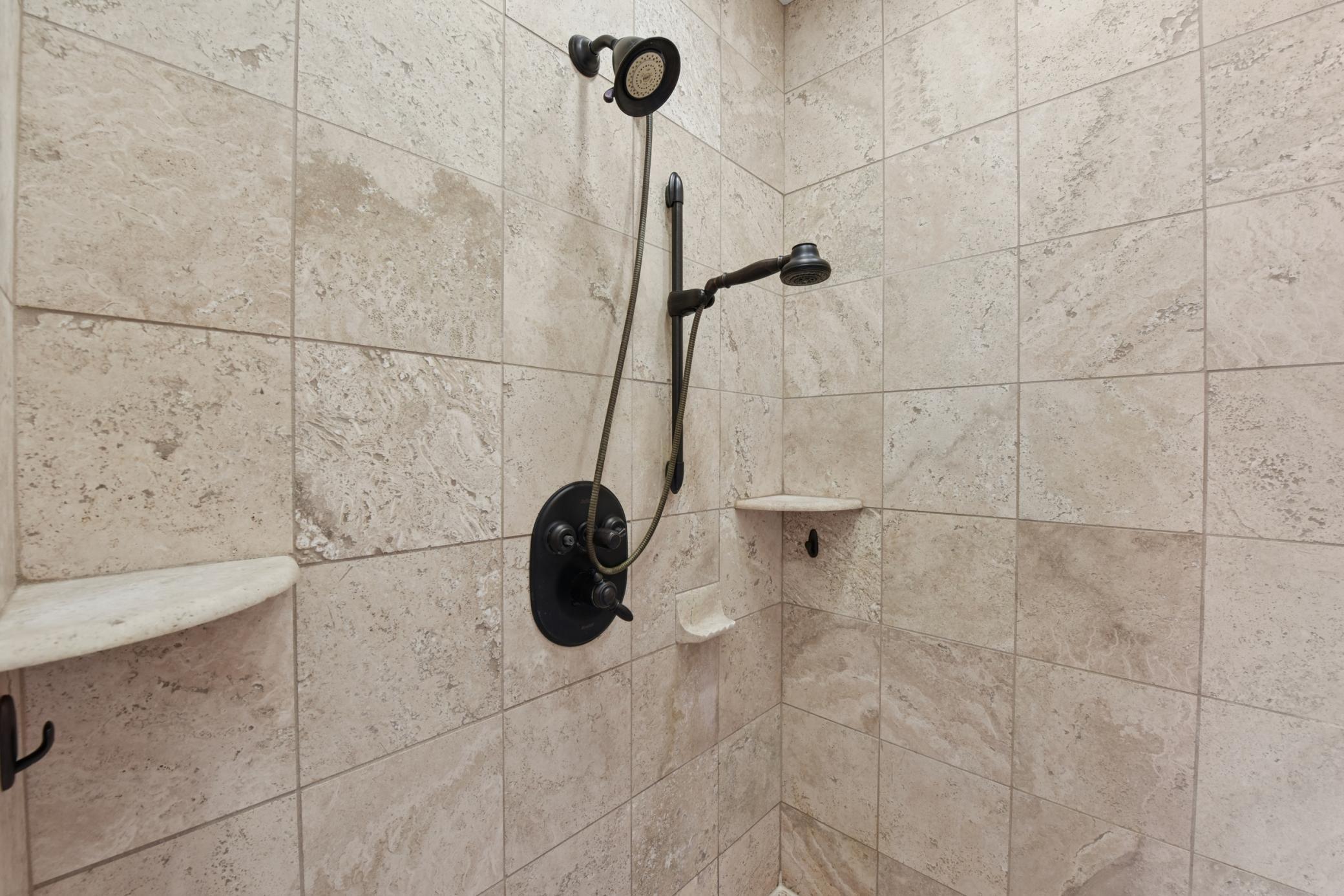 And an immaculate shower!