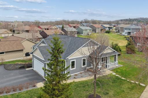 So much work has been done to this home the past couple of years...new roof, gutters, fascia, re-painted siding, and extensive landscaping to name a few updates.