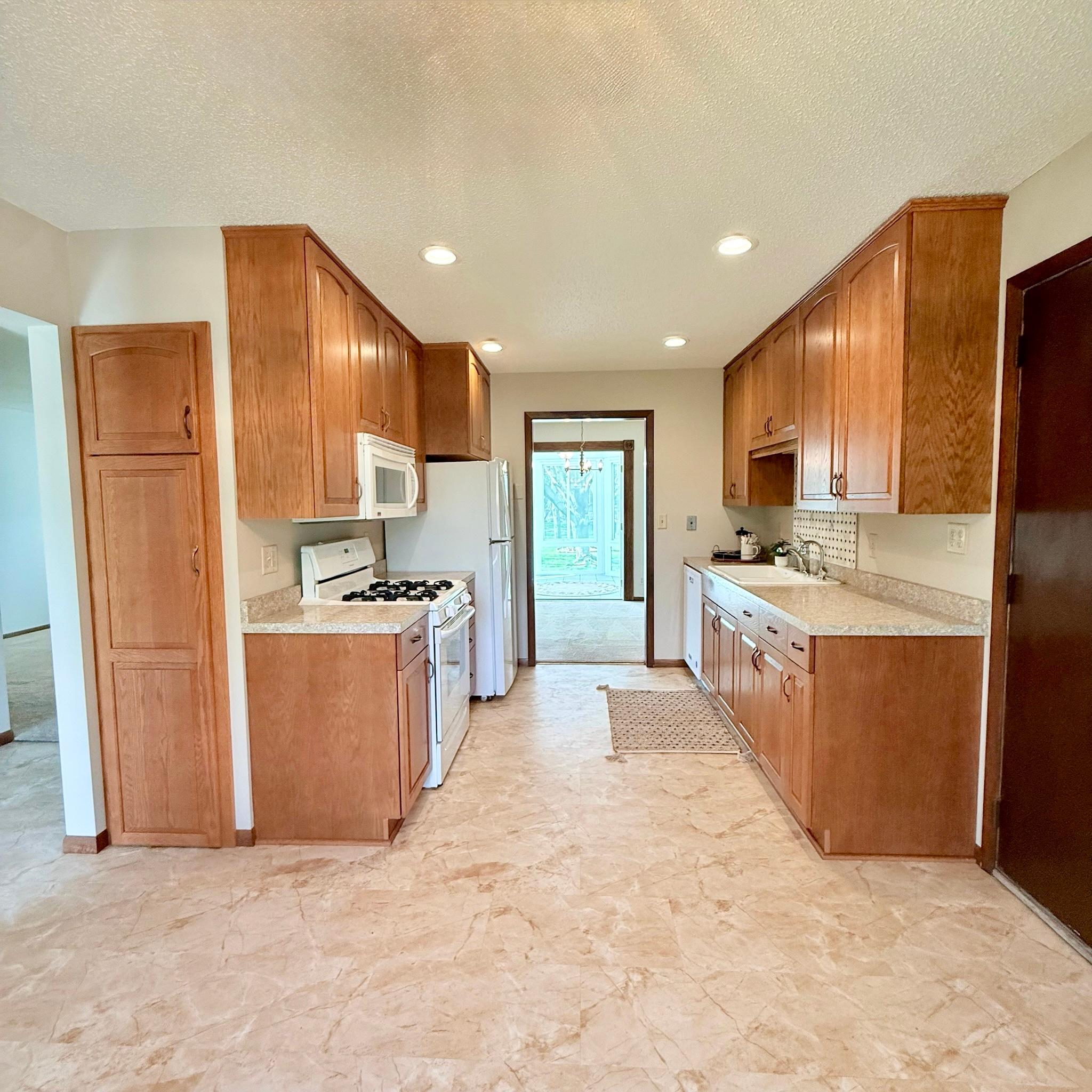 Galley Style Kitchen