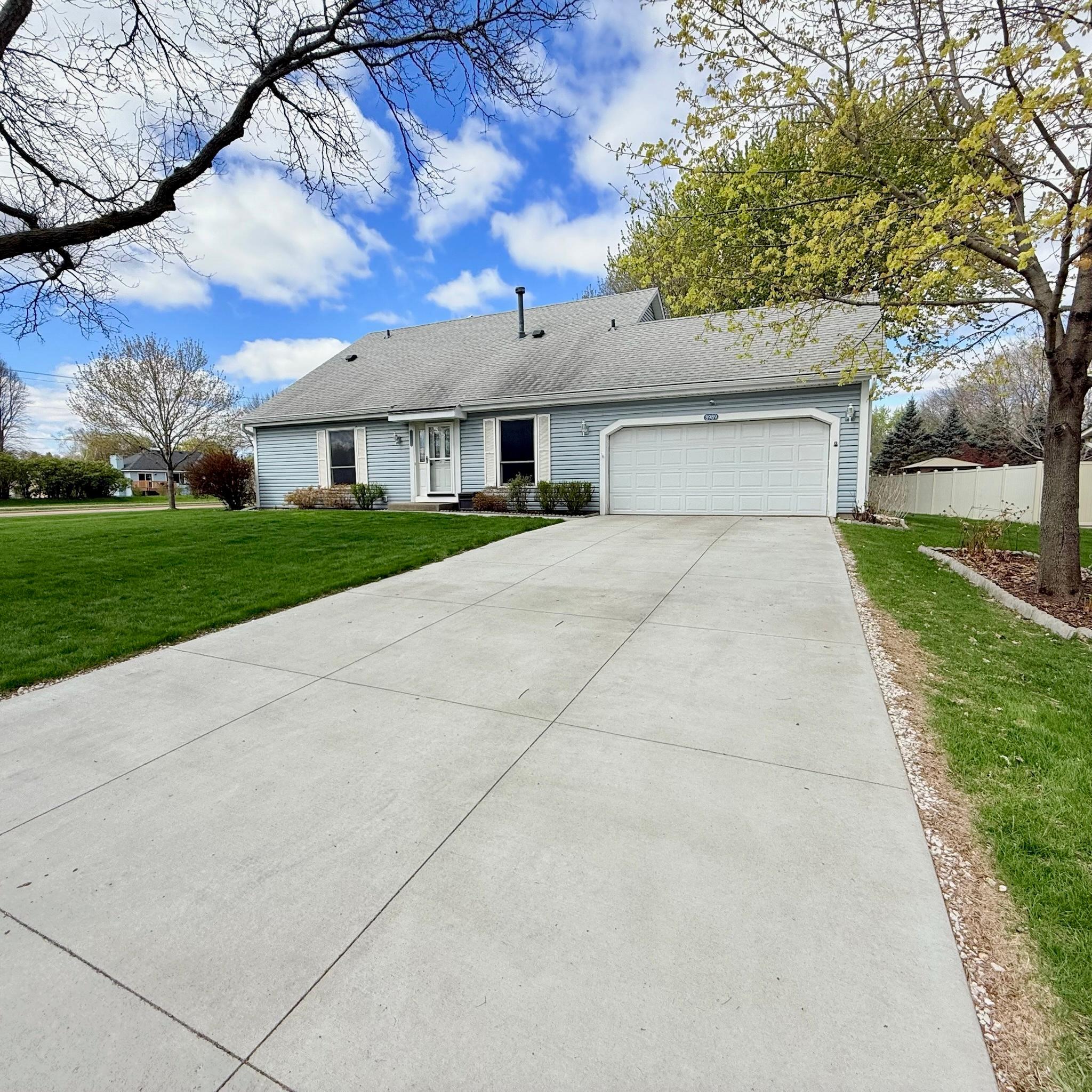 New Cement Driveway