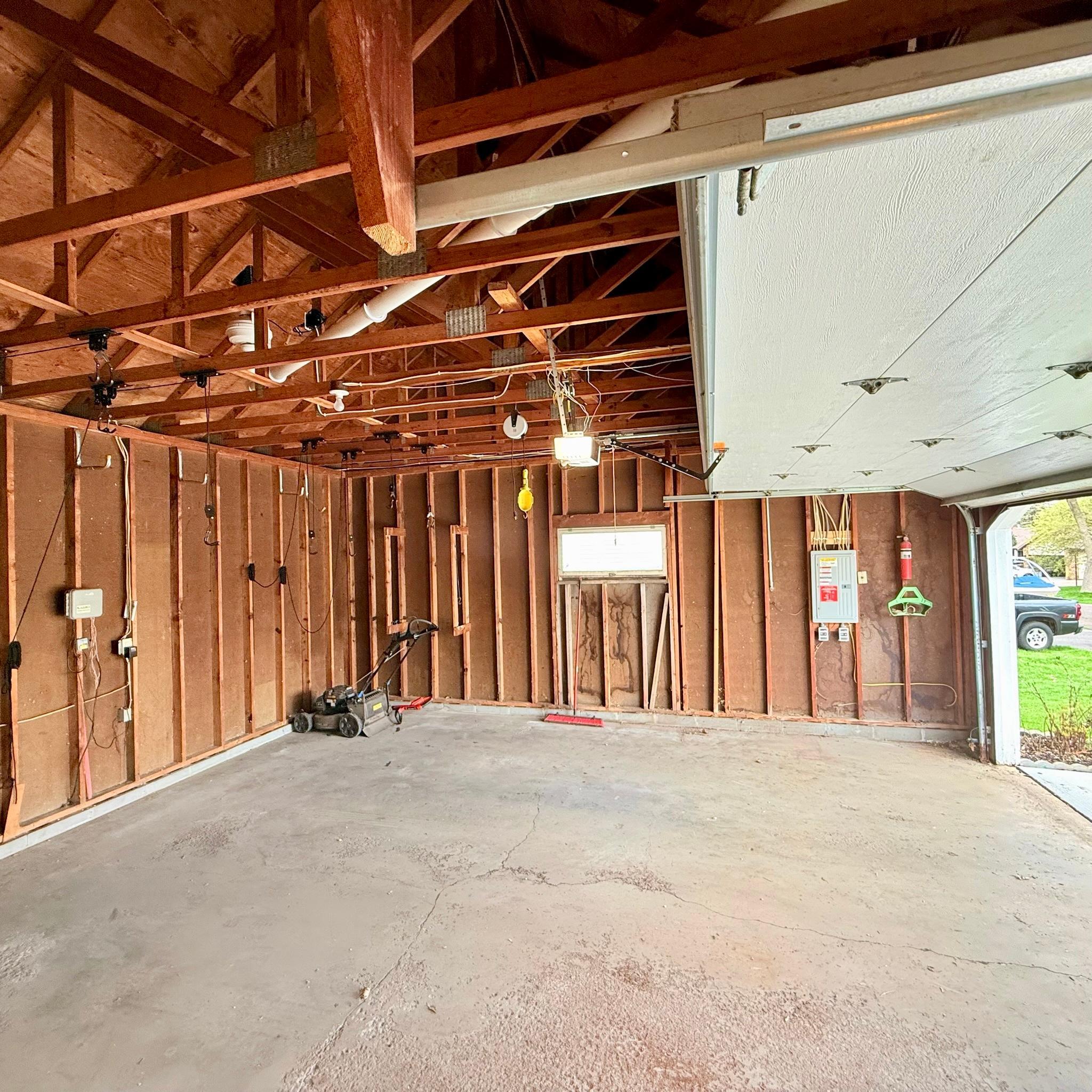 View from Eat-In Kitchen to Garage