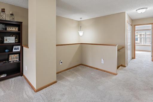 Upper level office area situated off the loft.