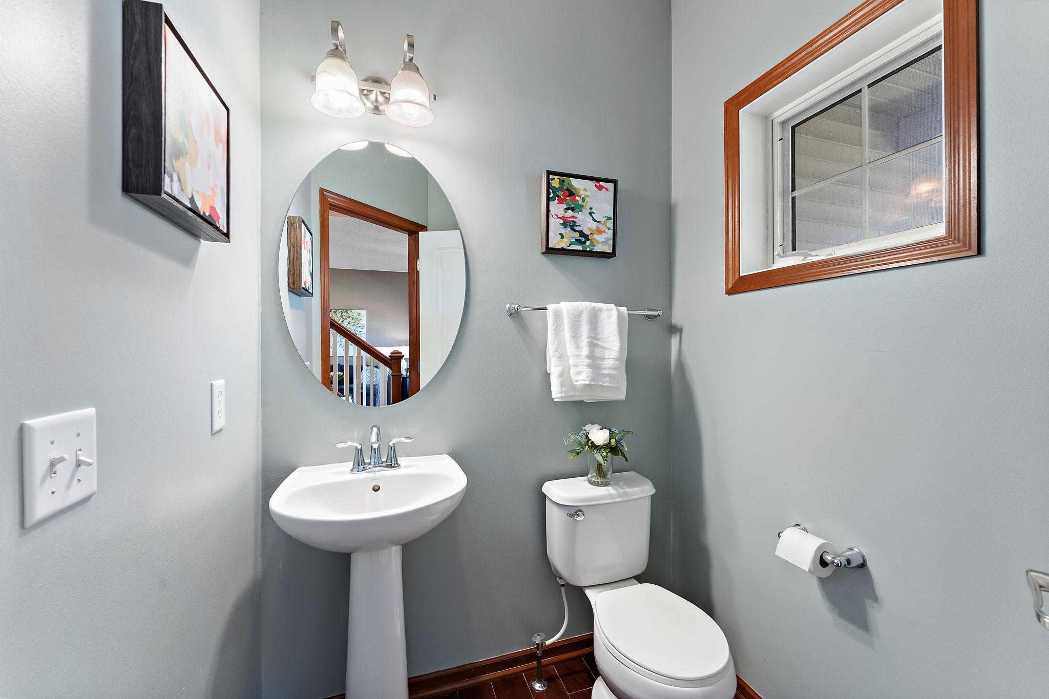 Half bath on the main