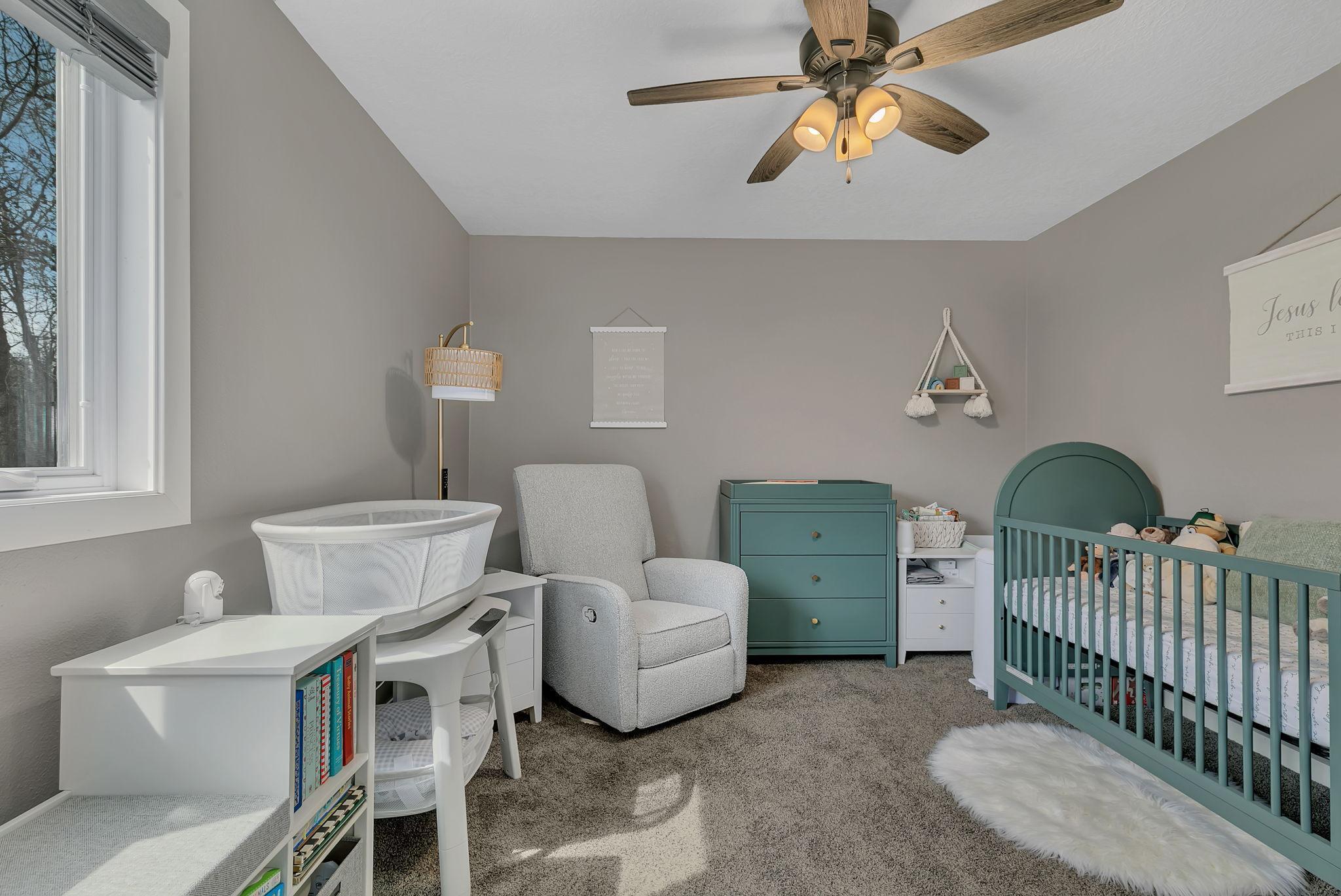 Secondary bedroom on main floor