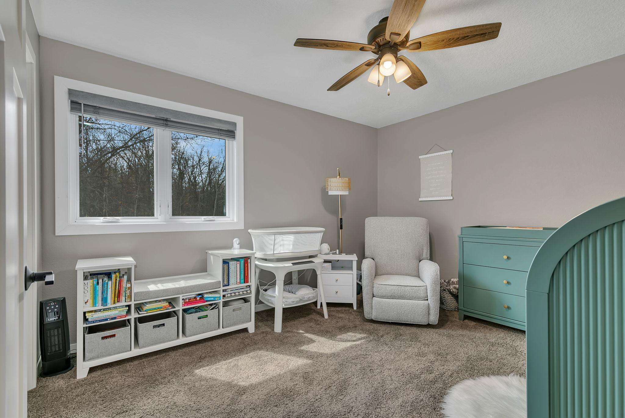 Alternate view of secondary bedroom