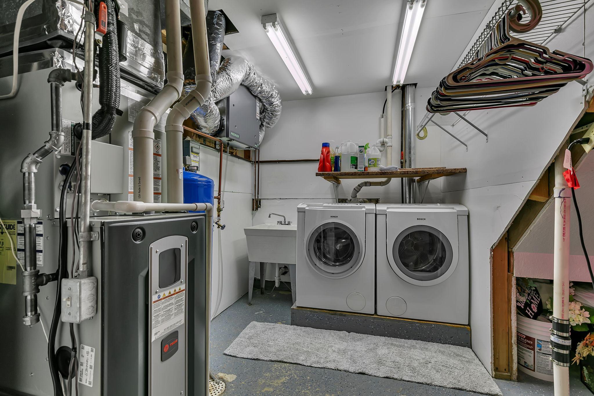 Updated mechanicals and Bosch washer & dryer