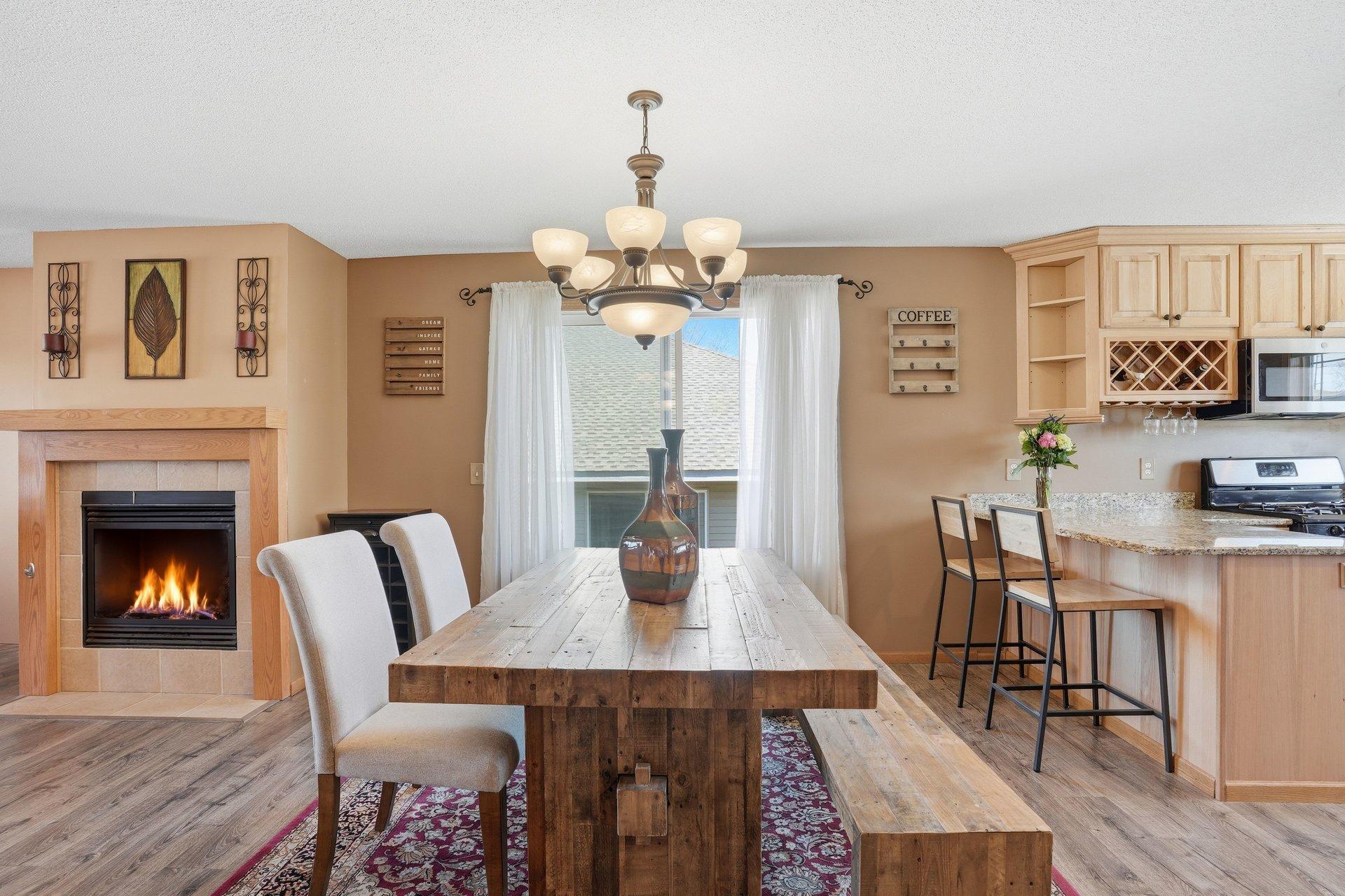 Natural light pouring in