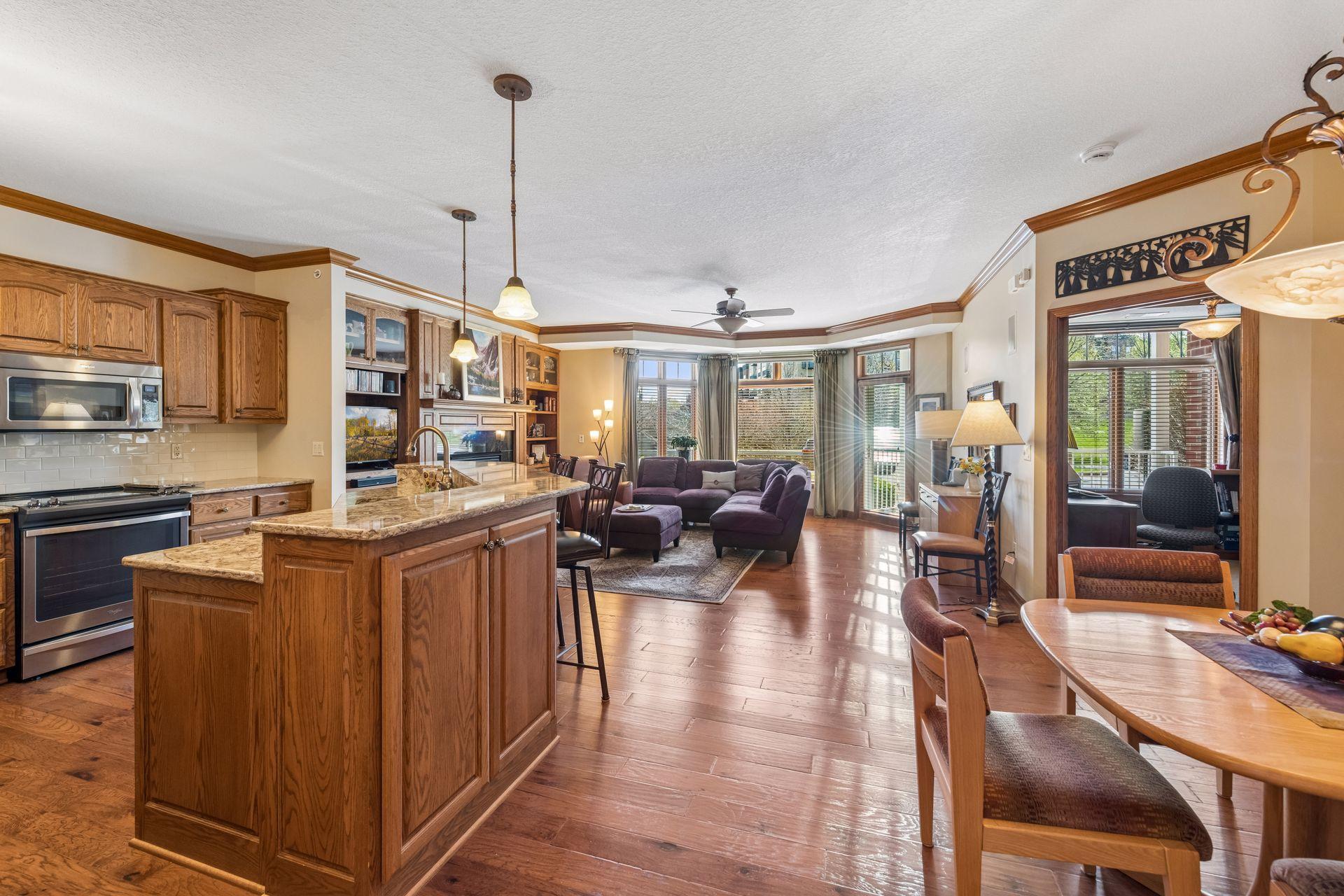 View from your front door looking into your new home